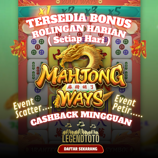 Legendtoto: Situs Slot Gacor 777 Terbaik & Slot Online Gampang Menang Hari Ini